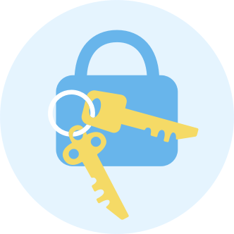 Lock Key Icon